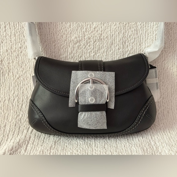Coach Black Soho with silver hardware NWT - Picture 1 of 10